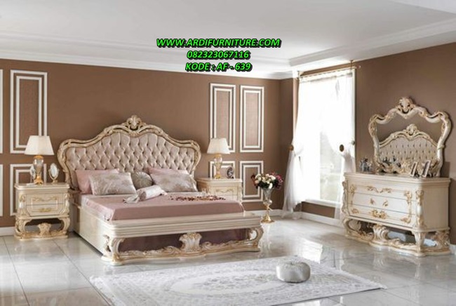 Set Tempat Tidur Pengantin Klasik Mewah Desain Set Tempat Tidur Ardi Furniture Jepara